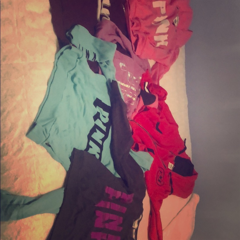 6 victoria secrets sweatshirt